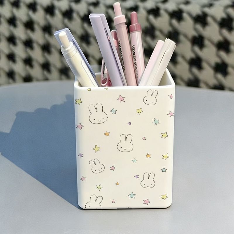 새로운 미피 토끼 데스크탑 펜 홀더 창의적인 만화 문구 - Stationery Supplier 리뷰 및 가격