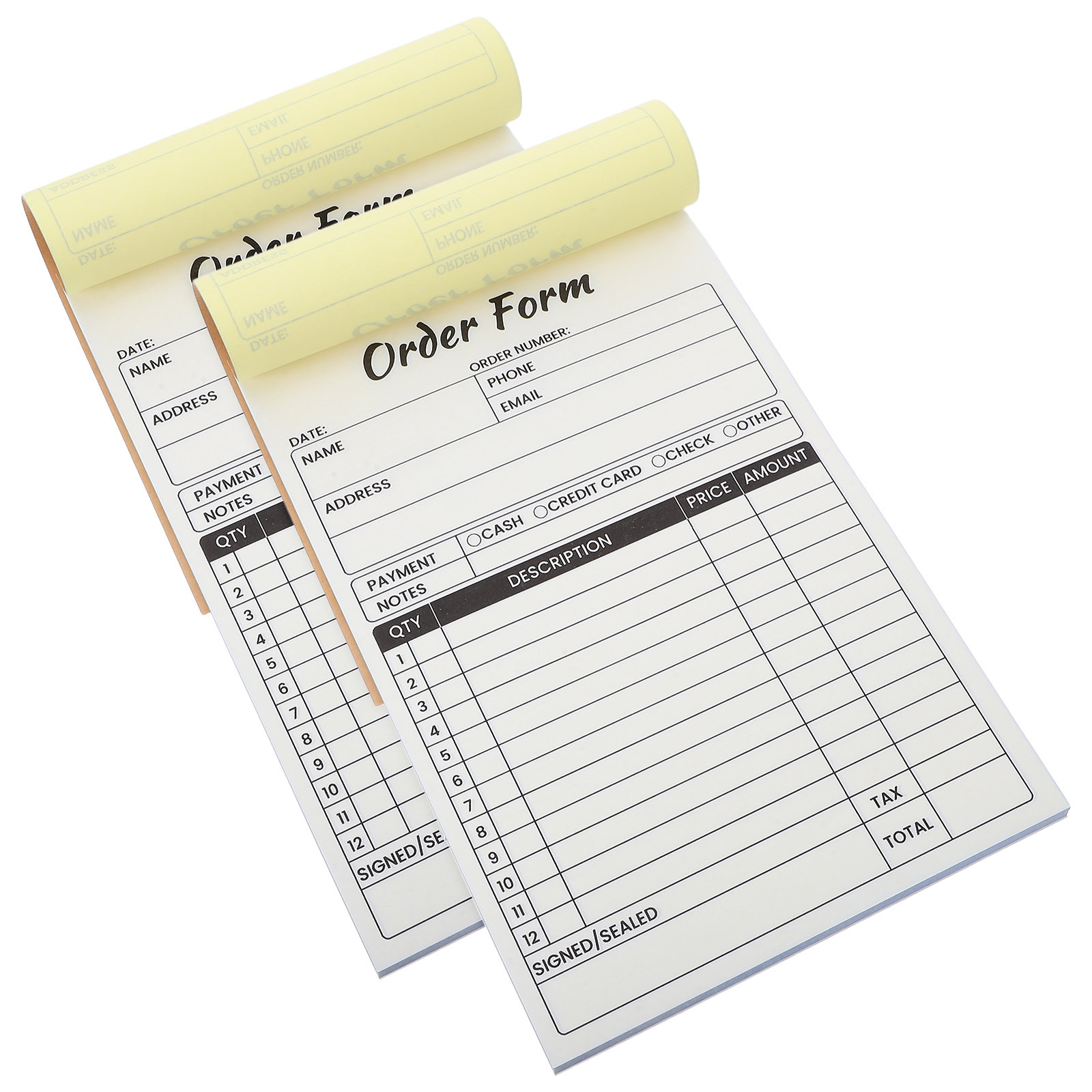 2개 세트, 사업용 영수증/송장/주문서, 소형, 할로윈 - Carbon Copy Book 리뷰 및 가격
