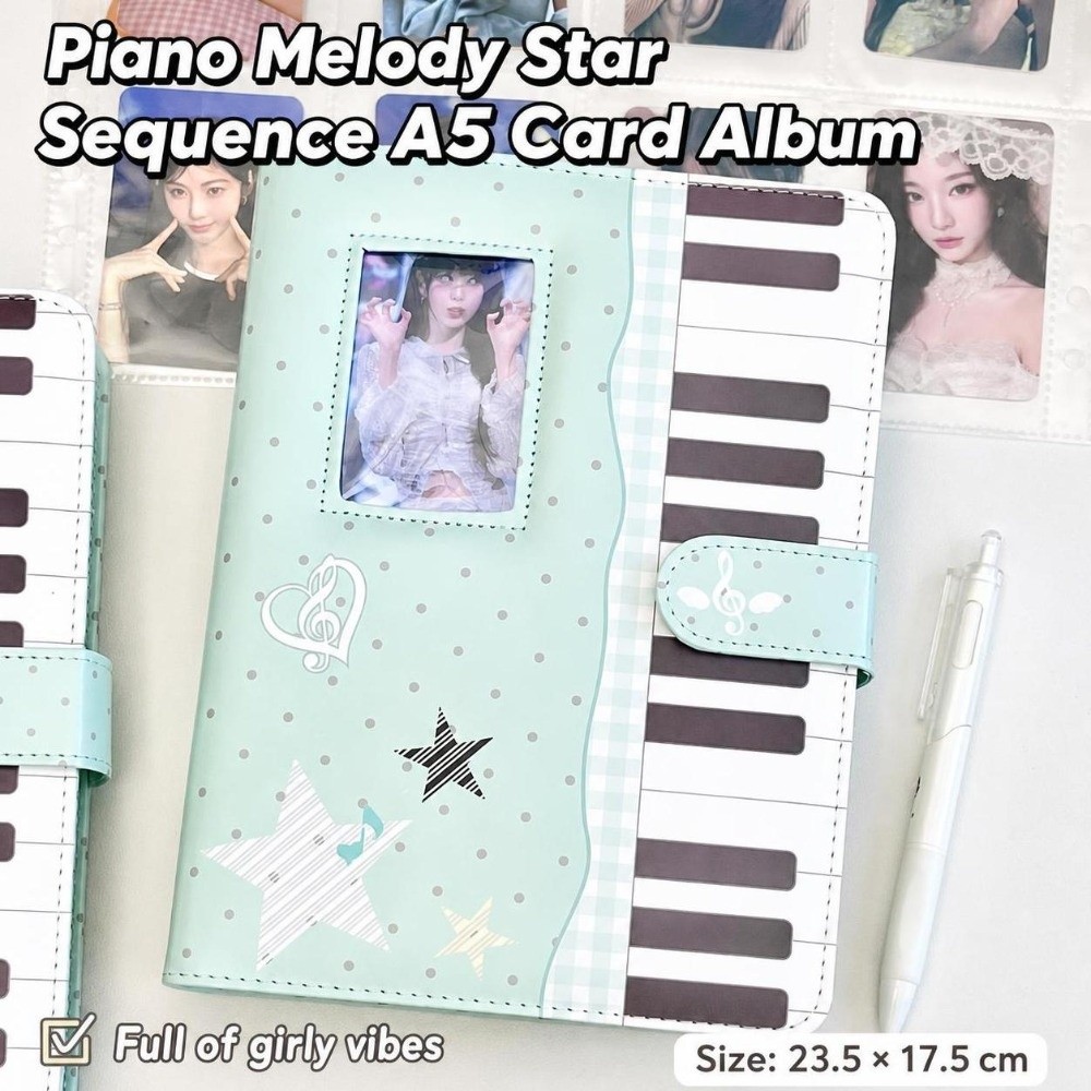 폴카 도트 무늬 피아노 바인더 노트, PU 가죽 소재, - Notebook Dotted A5 리뷰 및 가격