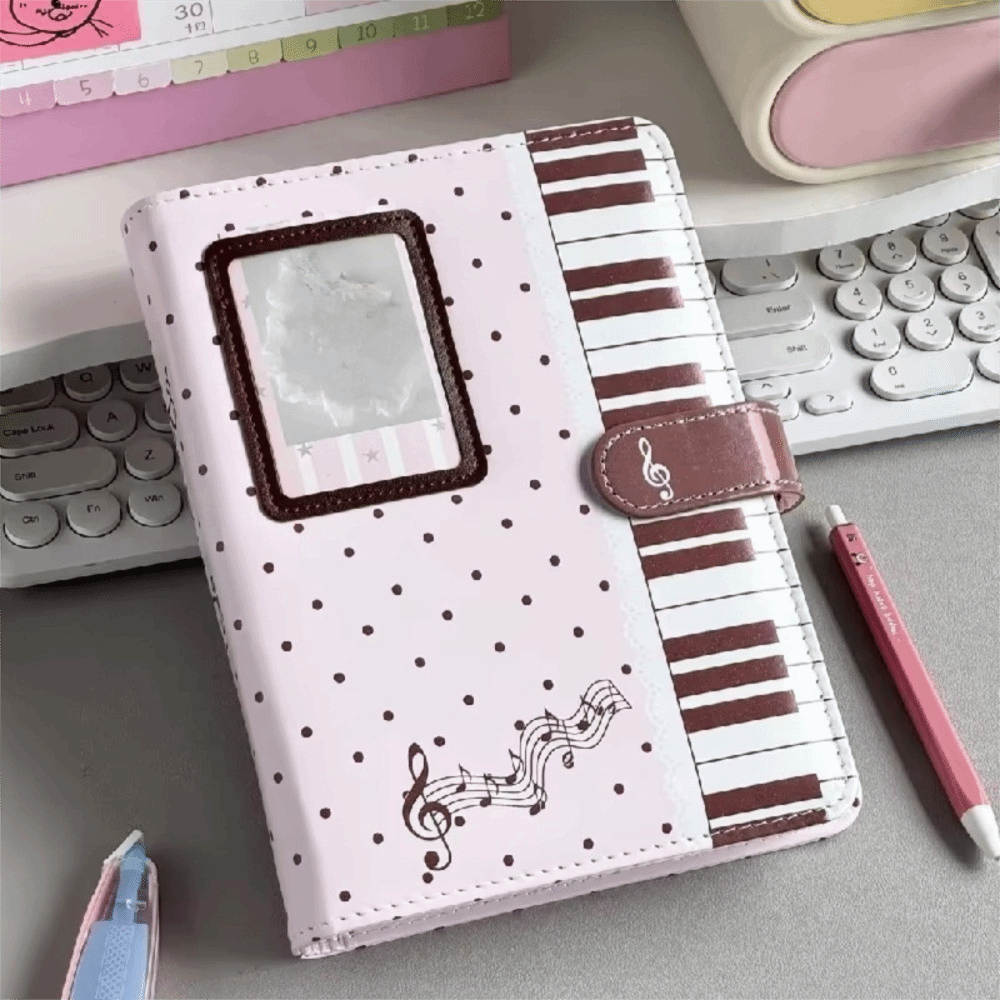 인스 폴카 도트 피아노 바인더 노트북 A5 루즈리프 K - Notebook Dotted A5 리뷰 및 가격