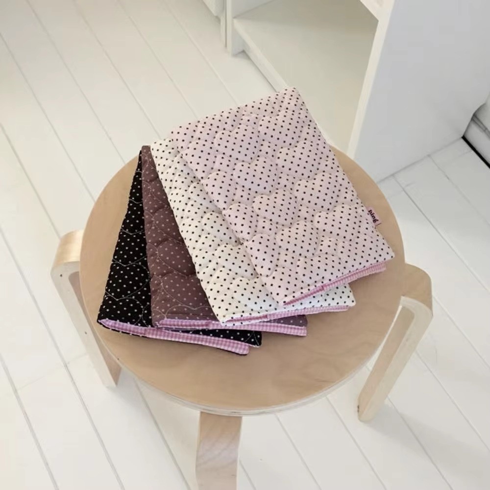 귀여운 퀼팅 면 소재 A5 북 커버, 세탁 가능한 도파 - Notebook Dotted A5 리뷰 및 가격