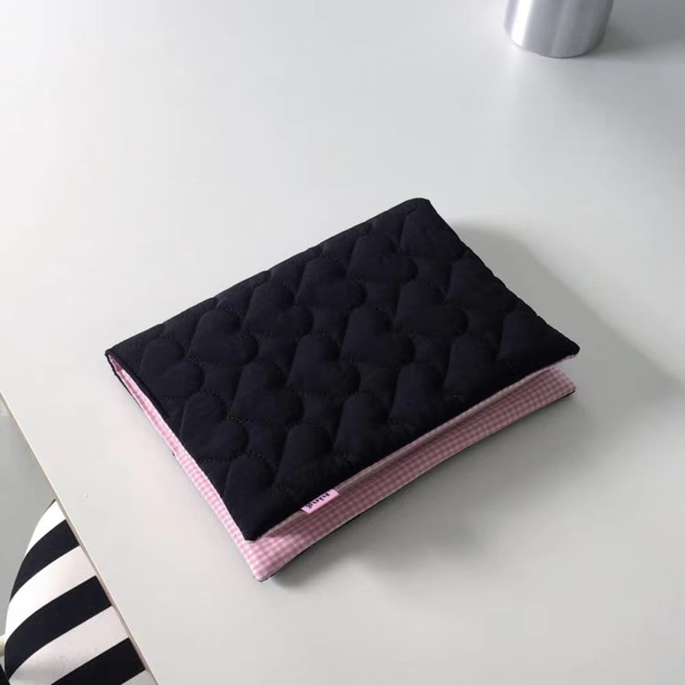 귀여운 퀼팅 면 소재 A5 북 커버, 세탁 가능한 도파 - Notebook Dotted A5 리뷰 및 가격