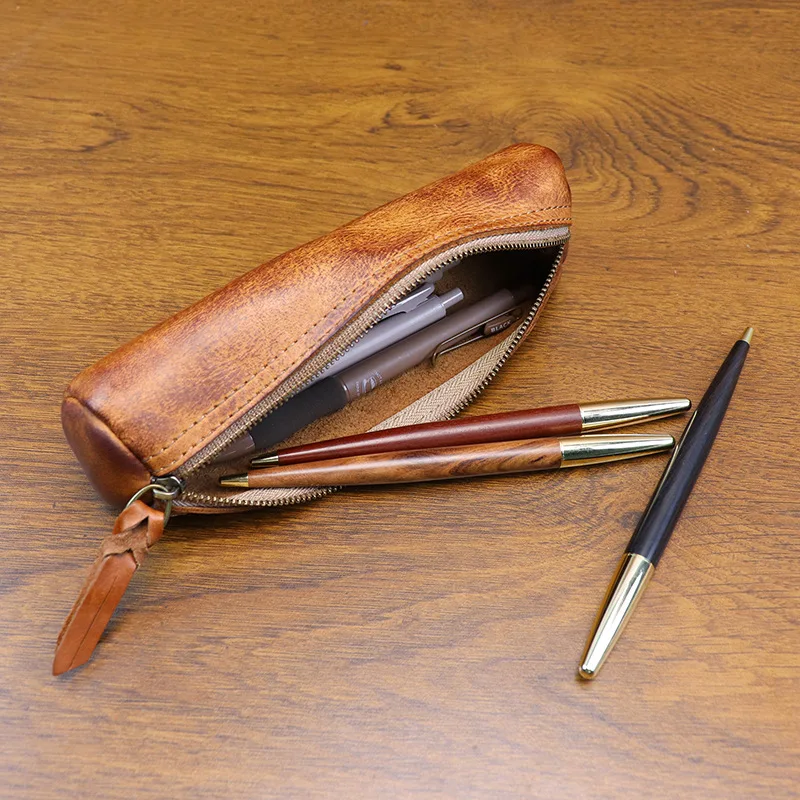베지터블 태닝 가죽 수제 광택 레트로 소가죽 문학적 감 - Tan Stationery & Office Supply 리뷰 및 가격