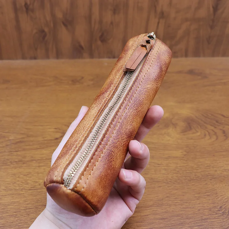 베지터블 태닝 가죽 수제 광택 레트로 소가죽 문학적 감 - Tan Stationery & Office Supply 리뷰 및 가격