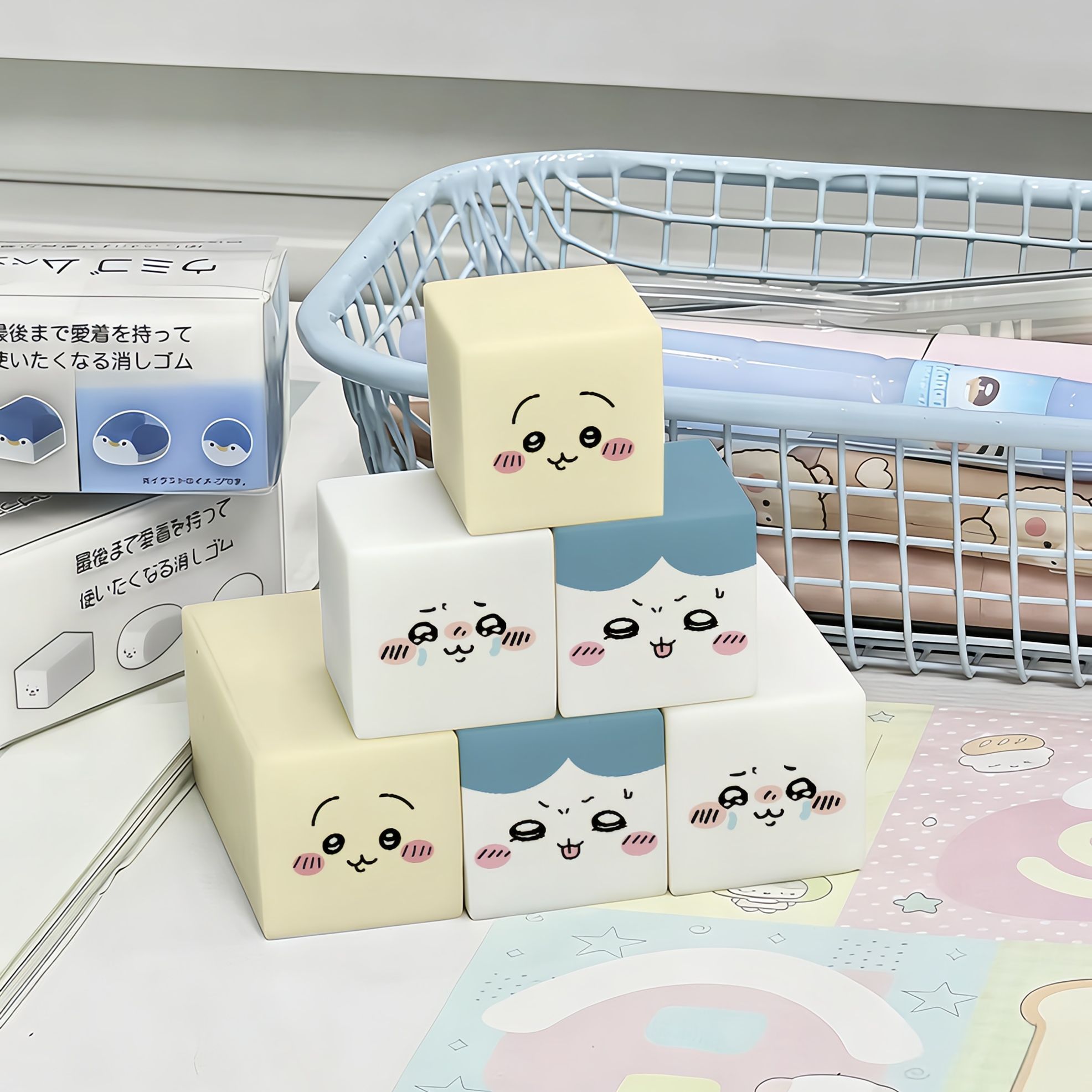 치이카와 지우개 귀여운 만화 고무 깔끔한 지우기 먼지  - Stationery Supplier 리뷰 및 가격