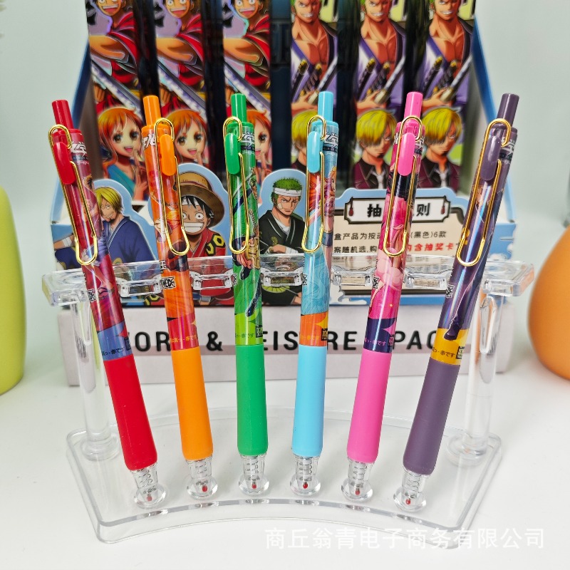 24PCS 새로운 애니메이션 원피스 시리즈 0.5mm  - Stationery Supplier 리뷰 및 가격
